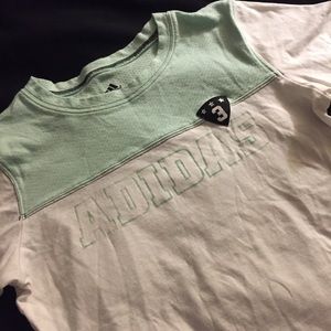 NOWT cute Adidas shirt with rhinestones